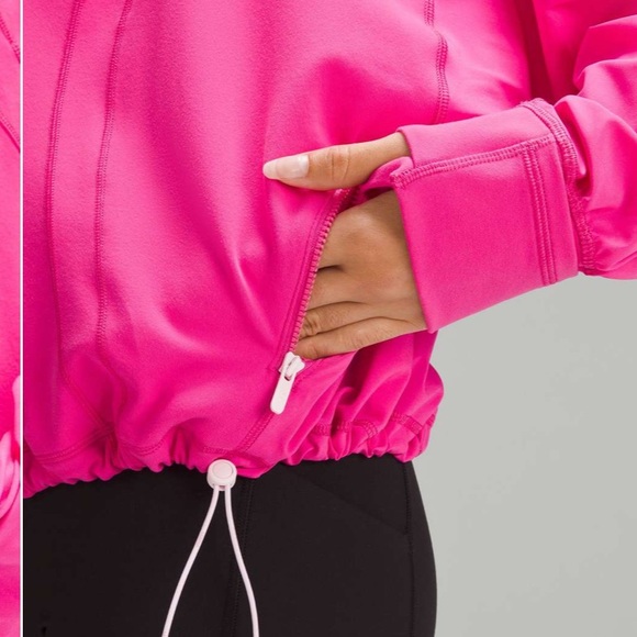 Lululemon Define Relaxed-Fit Jacket *Luon Sonic Pink💓 RARE, Size 10 Like New - Picture 4 of 13